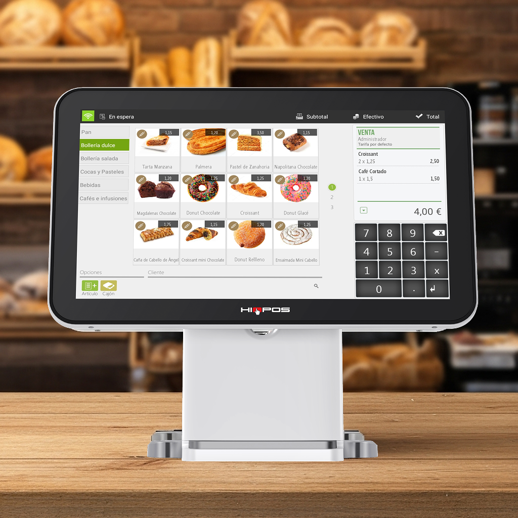 TPV Hiopos con interfaz moderna